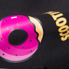 Bluza Scootive Donut Zip Hoodie Black (miniatura)